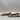 Saks Fifth Avenue Women's Snake-Embossed Leather Ballet Flats Beige Size 8.5M - Very Good - Ufashion