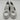 Costume National Women's Sneakers White/Black Size 38 - Very Good - Ufashion