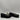 Karl Lagerfeld Paris Fenya Transparent Platform Slides Black Size 7.5M/38 - Very Good - Ufashion