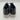 Women’s Vince Benfield Croc Embossed Leather Sneakers Navy Blue Size 8M/38 - Very Good - Ufashion