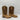 Circle G Honey Leopard Print Leather Square Toe Western Boots Girls 2.5 - Very Good - Ufashion