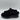 Minnetonka Women's Black Leather Suede Emerson Clogss Fur Trim Size 8 M - Ufashion