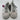 Vintage Havana Anika Leopard-Pattern Leather Glitter Star Sneakers White/Brown 6 - Very Good - Ufashion