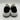 Alexander McQueen Deck Skate Plimsoll Lace-Up Sneakers White/Black Size 41.5 - Very Good - Ufashion