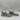 Valentino by Mario Valentino Ronald Logo Leather Sneakers Grey Size 7 - Very Good - Ufashion