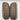 Cushionaire Women's Feather Recovery Sandal Slides Brown Size 8/38 - Ufashion