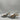 Betsey Johnson Women's Mya Rhinestone Pointed Toe Pumps Silver 9W - Like New - Ufashion