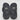 Nautica Men's Clarkson Thong Slide Flip Flops Black Size 8 - Ufashion