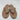 Women’s Jack Rogers Textured Flat Sandals Tan/White Size 8M - Ufashion