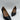 Jessica Simpson Nettles Pumps, Black Leather Women's Size  7 W - Very Good - Ufashion