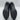 Aerosoles  Woman's Epic Black Faux Leather Boots Size 8 W - Very Good - Ufashion