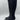 Aerosoles  Woman's Epic Black Faux Leather Boots Size 8 W - Very Good - Ufashion
