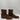Moonshine Spirit Men's 8" Pancho Roughout Zipper Western Boots Brown Size 10.5D - Very Good - Ufashion