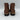 NWB Earth Women's Aydin Brown Leather Round Toe Booties Size 10 M - Ufashion