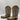 Circle G Girl’s Straw Laser Embroidery Cowgirl Boots Brown Size 6.5 - Very Good - Ufashion