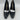 Vince Camuto Sibrina Glossy Croco Black Size 9M - Ufashion