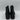 Laforst Womens Jaulen Black Leather Ankle Boots Size 9 M - Ufashion