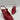 Marc Fisher Luminos Pump Low Block Heel, Pointe Toe Womens Color Red Size 7M - Very Good - Ufashion