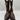 Laredo Mens Gentry Tooled Inlay Embroidered Snip Toe Cowboy Boots Brown Size 11D - Very Good - Ufashion