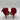 Journee Collection Womens Tanzi Red Bow D'Orsay Heels Size 7.5 - Like New - Ufashion