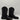 Men's Cody James Ace Performance Western Leather Boots Black Size 8D - Very Good - Ufashion