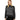 Lilla P Easy Striped Mock Neck Sweater Charcoal Stripe LG - Ufashion