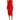 line and dot Mia Midi Dress Scarlet Red LG - Ufashion