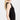 Norma Kamali Women's Pickleball Dress, Black, L - Ufashion