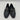 Journee Collection Women's Mizza Flats Black Size 9.5W - Very Good - Ufashion