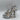 Benjamin Walk By Touch Ups Wren Strappy Sandal Silver Metallic Synthetic Sz 9.5M - Very Good - Ufashion