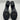 Journee Collection Women's Bella Sandals Black Size 8 - Very Good - Ufashion