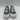 ROXY Women's Sneakers Shoes CRUIZER  Gray Canvas U.S. Size 6.5 - Very Good - Ufashion