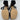 Marc Fisher Women's Gimie Heeled Sandal Lite Black Leather 9.5 M - Like New - Ufashion