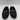 Anne Klein Women’s Carin Mule, Black Leather Flats Size 9.5 M - Very Good - Ufashion