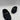 Anne Klein Women’s Carin Mule, Black Leather Flats Size 9.5 M - Very Good - Ufashion