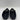 Anne Klein Women’s Carin Mule, Black Leather Flats Size 9.5 M - Very Good - Ufashion