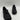 B.O.C. Born Concept Peggy Black Leather Slip-On Clogs Mules - Women's Size 10 M - Like New - Ufashion