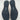 Comfortiva Womens Navy Blue Leather Strap Sandals 9.5M With Cushioned Sole - Very Good - Ufashion