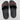 BALENCIAGA MEN'S POOL SLIDE SANDAL IN BLACK / Red Size 43 - Very Good - Ufashion