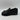 Franco Sarto Bocca Slip On Loafers Black Faux Leather Womens Size 8.5 W - Very Good - Ufashion