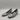Evening Silver Low Heel Shoes By Easy Street 7.5 M Synthetic Upper Womens Stylis - Very Good - Ufashion