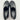 Franco Sarto Bocca Womens Black Leather Loafers US 8W - Very Good - Ufashion
