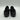 Franco Sarto Bocca Womens Black Leather Loafers US 8W - Very Good - Ufashion