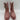Ariat Ladies Chandler Carnation Pink Suede Western Boot Size 8 B - Very Good - Ufashion