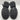 Alexander McQueen Black Textile Strappy Touch Strap Chunky Sandals Men’s Size 41 - Very Good - Ufashion