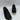 Dr. Scholl's Shoes Wmns If Only Slip On Hidden Wedge Platform Sneaker Black 8M - Very Good - Ufashion