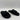 Mens Bass Black Slide Sandals With Adjustable Strap Size 8 Comfortable - Very Good - Ufashion