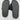 Mens Bass Black Slide Sandals With Adjustable Strap Size 8 Comfortable - Very Good - Ufashion