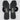 Journee Collection Women’s Pegie Sandals | Black Faux Leather Size 12 M - Ufashion