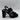 Anne Klein Zeta Women's Shoes Black Faux Suede Size 9 M - Very Good - Ufashion